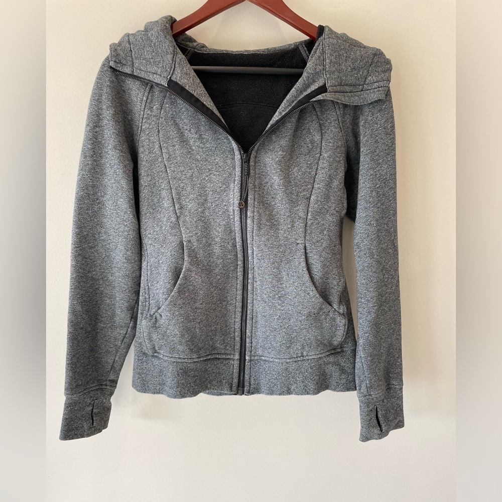 Lululemon Scuba Full-Zip Hoodie - Gray, 8